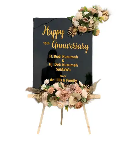 Papan Bunga Akrilik Pasungan